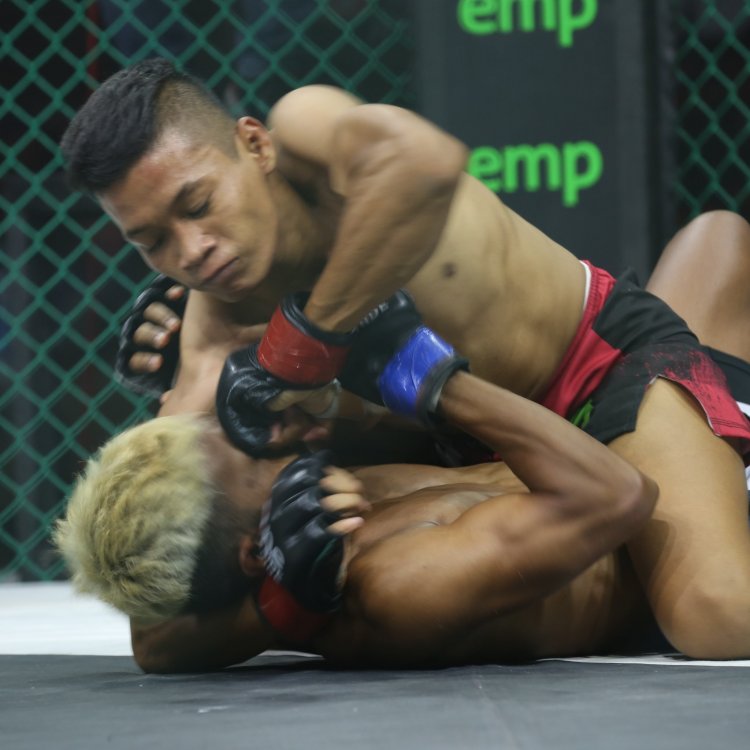Aminudin Bawa Nama Pangkalan Bun Semakin Manis, Di One Pride MMA